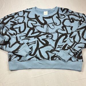 MAEVE HEART CREW NECK TOP